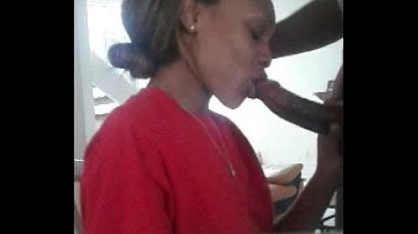 Ebony girl insane deepthroat