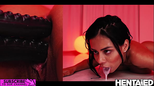 Real Life Hentai – All the Way through – Canela Skin fuck aliens with Ahegao and Anal Creampie