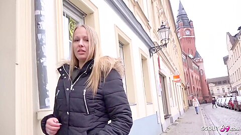 First Ass Fucking For Curvaceous Big Jugs Teenager 18+ At Real Street Casting – Hard Core