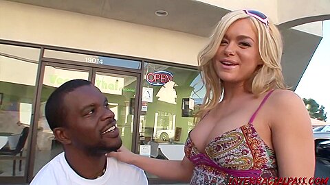 Graceful Crista Moore And Richard Manns Hard Interracial Action