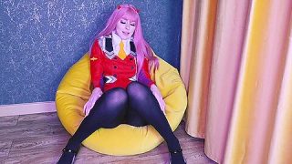 Pov: Greedy Slut Zero Two Cant Stop Squirting While You Fuck Her – Cosplay