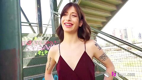 Silvia Gets Her Anal Debut With A Ebony Wang